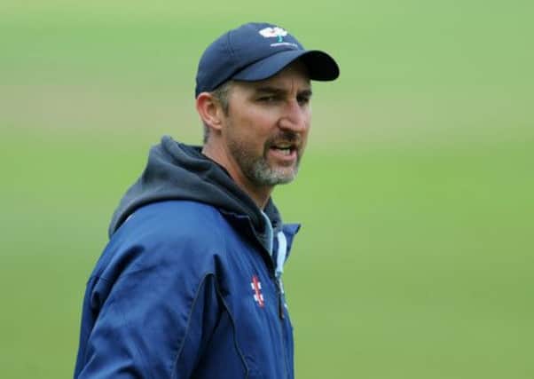 JASON GILLESPIE: Says Yorkshire's players are excited about the potential for winning the County Championship title in the club's 150th year. PICTURE: