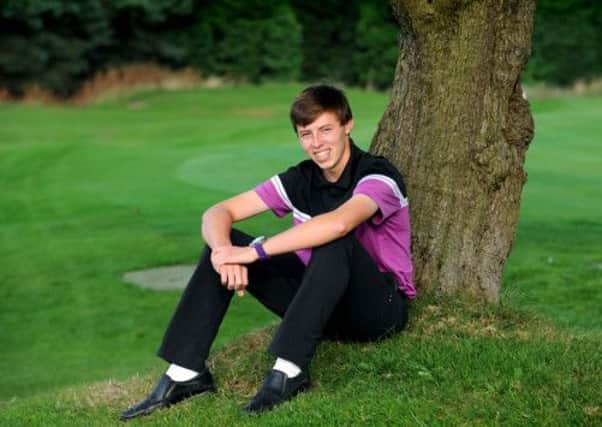 GROUNDED: Matt Fitzpatrick is clear about what the future holds for him, both on and off the golf course. Picture: Jonathan Gawthorpe.