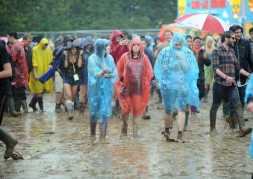 Crowds at the Leeds Festival
