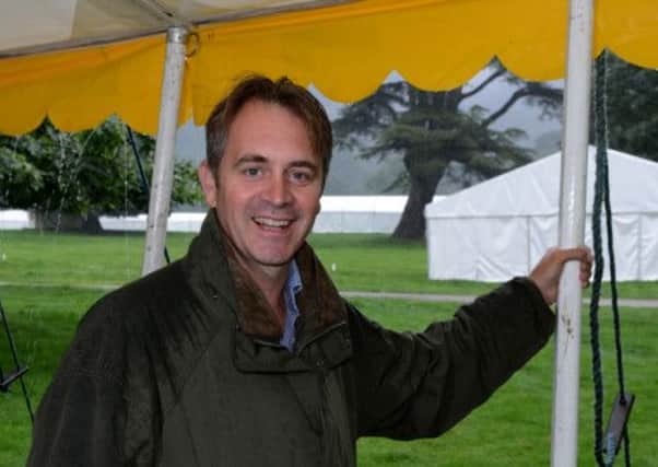 Dominic Reid is organising Chatsworth Country Fair in the grounds of Chatsworth House