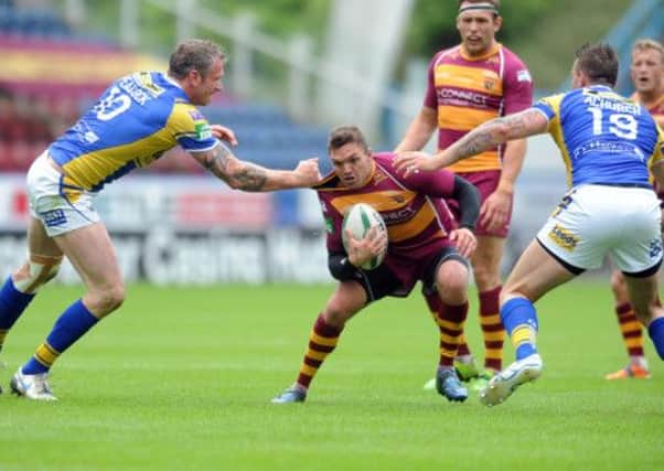 MAN IN DEMAND: Huddersfield's Danny Brough has been a standout player in Super League this year.