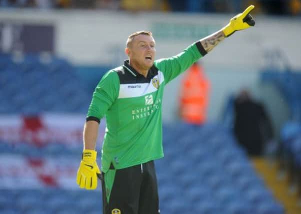 IN SAFE HANDS: Paddy Kenny is enjoying having Neil Sullivan as his goalkeeping coach. Picture: Steve Riding.