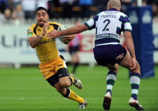 MOVING OUT: Rangi Chase is set to bid farewell to Castleford Tigers. Picture: Simon Hulme.