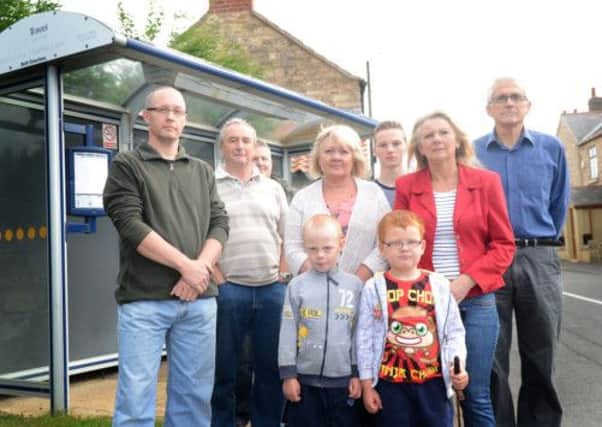 Residents of Cadeby are angry after their bus service was cancelled.
