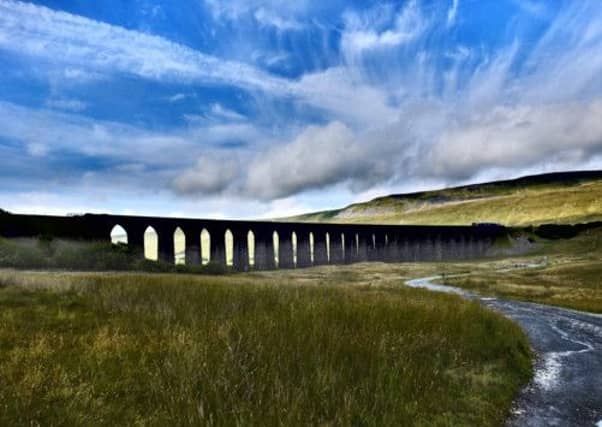Sarah Hutton is the Settle to Carlisle Railway's artist in residence.