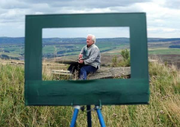 Watercolour artist Ashley Jackson is aiming to capture a changing landscape with his new project, Framing the Landscape.