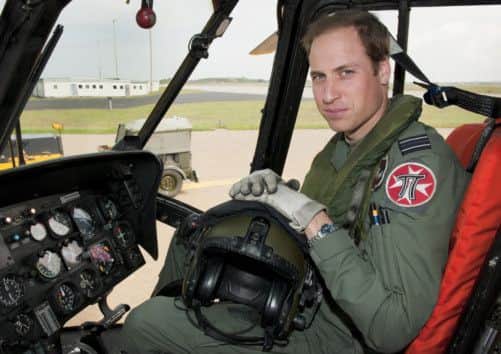 The Duke of Cambridge, after it was announced that he had qualified as an operational search and rescue captain.