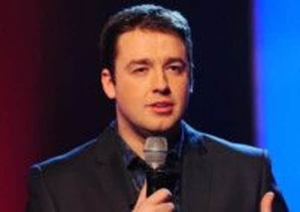 Jason Manford, and below with Michael McIntyre