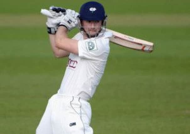 Adam Lyth in action for Yorkshire