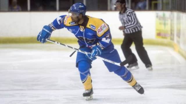 REPEAT SHOW: Derek Campbell scored a hat-trick on his last visit to Ice Sheffield as a Hull Stingrays player and will hope to help steer the East Yorkshire club to similar success against his former club on Wednesday night. Picture: Arthur Foster.