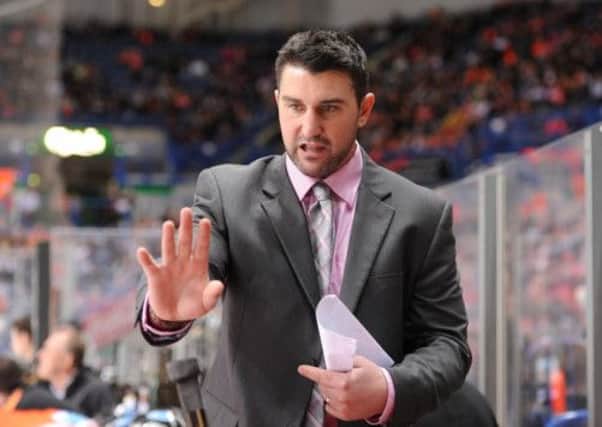 FAMILIAR GROUND: Ryan Finnerty returns to Sheffield Steelers on Sunday with new club Brahead Clan. Picture: Dean Woolley.