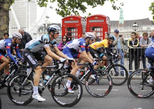 Team Sky's Sir Bradley Wiggins on the Embankment during stage eight of the 2013 Tour of Britain in London. (Picture: Tim Ireland/PA Wire)