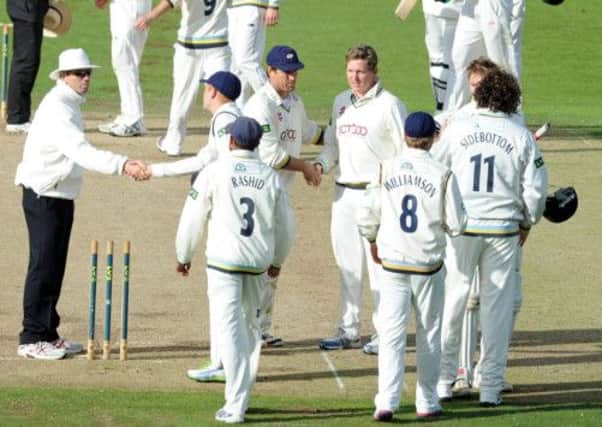Yorkshire play their last Championship game of the season at Surrey starting today.