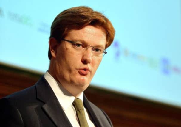 Chief Secretary of the Treasury Danny Alexander gives a speech to the Institution of Civil Engineers