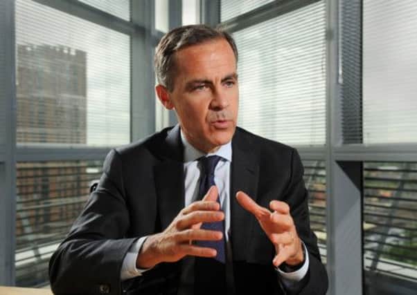 Mark Carney, Governor of the Bank of England, in Leeds.