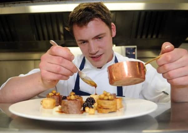 Tommy Banks, head chef at the Black Swan at Oldstead