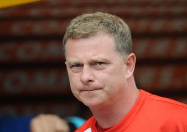 Huddersfield Town boss Mark Robins