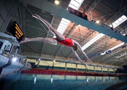 Swimmer Sophie Taylor, at the John Charles Aquatic Centre, Leeds. Picture by Simon Hulme