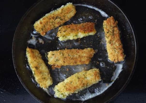Home Made Fish Fingers