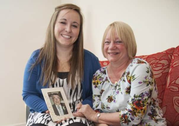 Kayleigh Crossley with Brenda Whitworth, who has fostered more than 100 children.
