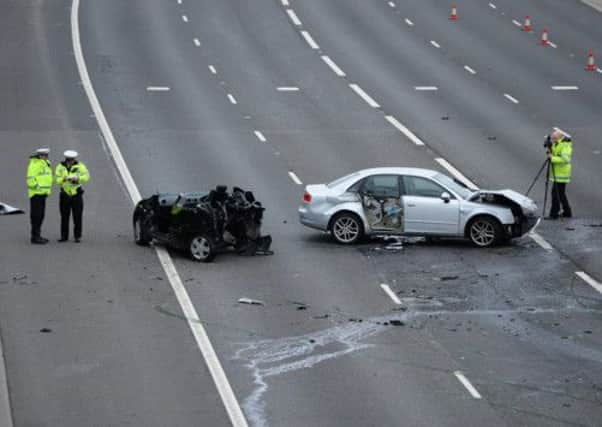 The scene on the M1 near Leeds. Picture: Ross Parry Agency