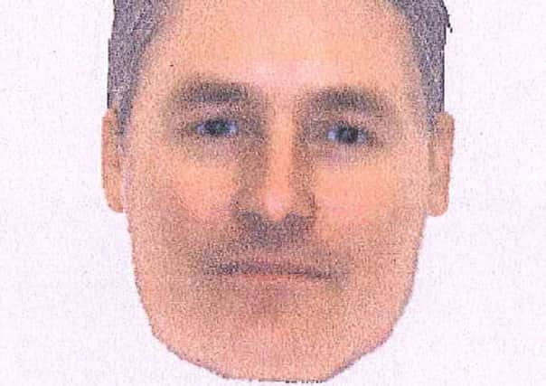 One of two e-fit images believed by detectives to be of the same man seen in the Portuguese town of Praia da Luz at the time of Madeleine McCann's disappearance.