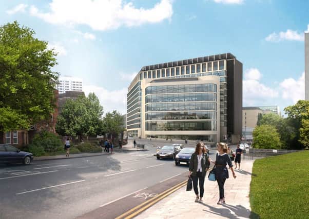 Artist's impression of how Merrion House will look