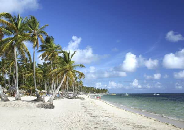 A beach in Barbados.