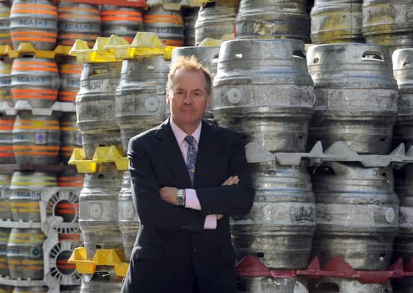 Charles Dent, MD of Timothy Taylor Brewery, Keighley.