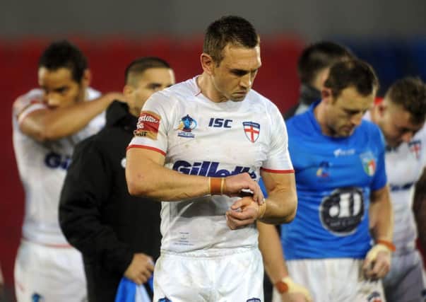 England captain Kevin Sinfield reflects on defeat