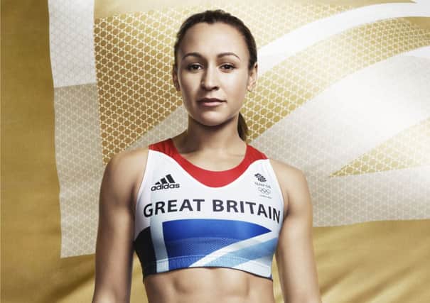 Jessica Ennis Hill modeling for Adidas