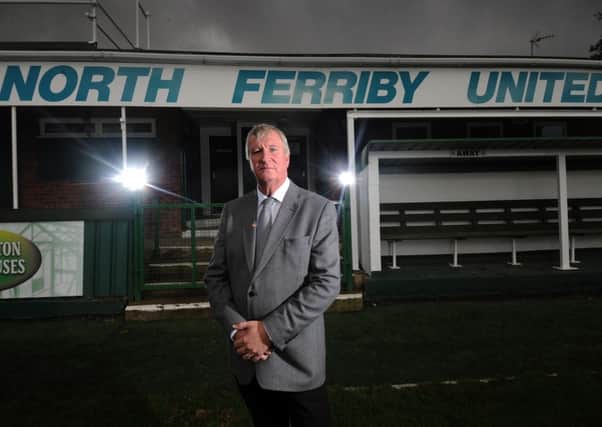 Les Hare, Chairman of North Ferriby United