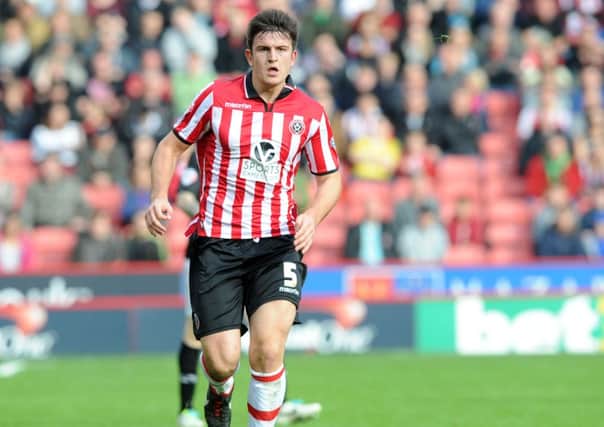 Blades' Harry Maguire.