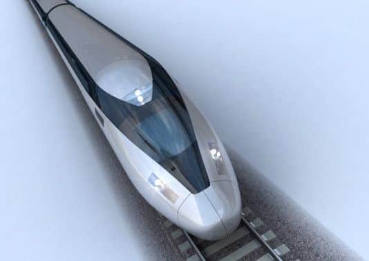 Concept designs of what the HS2 train could look like