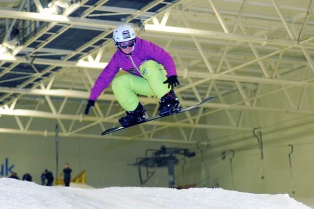 Leeds-based snowboarder Zoe Gillings
