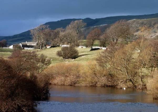 The River Ure in Wensleydale
