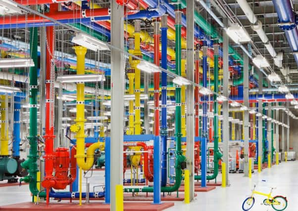 Google uses eight data centres