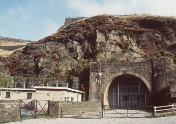The disused Woodhead Tunnel.