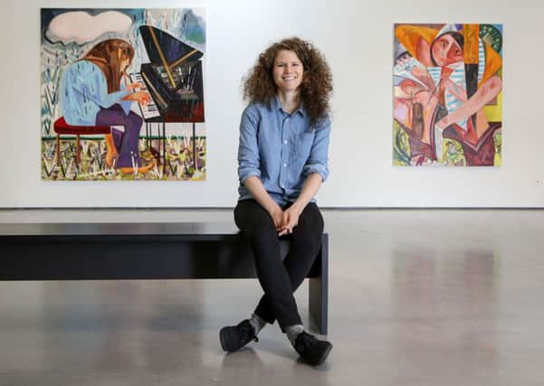 American Dana Schutz opens her first solo show in the UK alongside British artist Mathhew Darbyshire at The Hepworth Wakefield