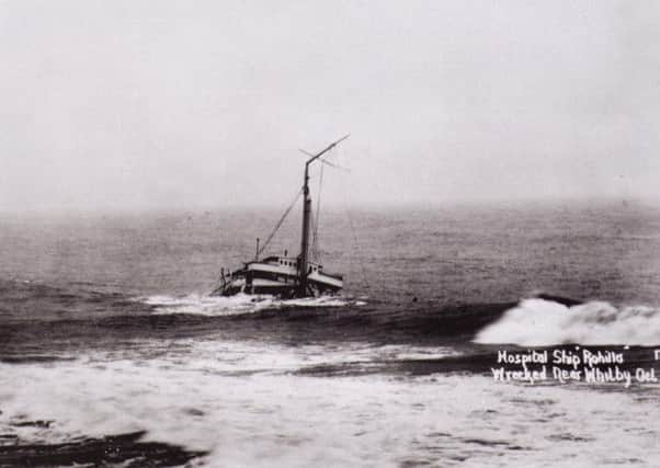 The wreck of HMHS Rohilla