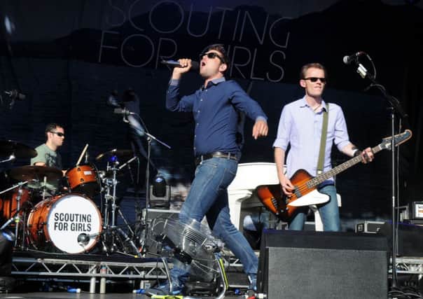 Bid for a meet-and-greet with pop band Scouting For Girls