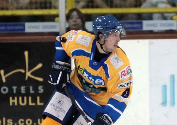 TOP OF THE PILE: Jereme Tendler is leading in the scoring charts again for Hull Stingrays, but he has a number of team-mates closing in on him. Picture: Arthur Foster.