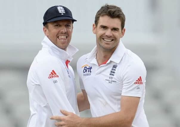 Graeme Swann and James Anderson