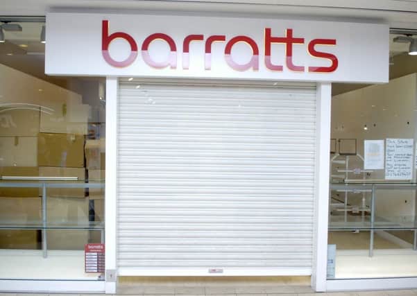 Barratts has been forced to clal in administrators