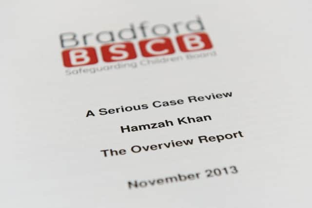 The serious case review into the death of Hamzah Khan