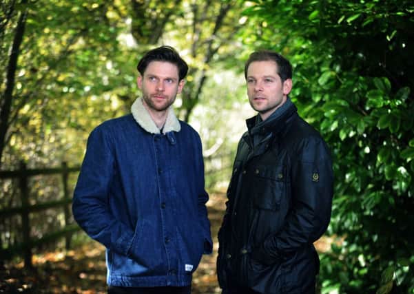 Tim (right) and Nick Hodgson pictured in Kirkstall, Leeds.