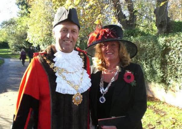 Former Mayor of Hedon Jim Lindop with his wife Sue.