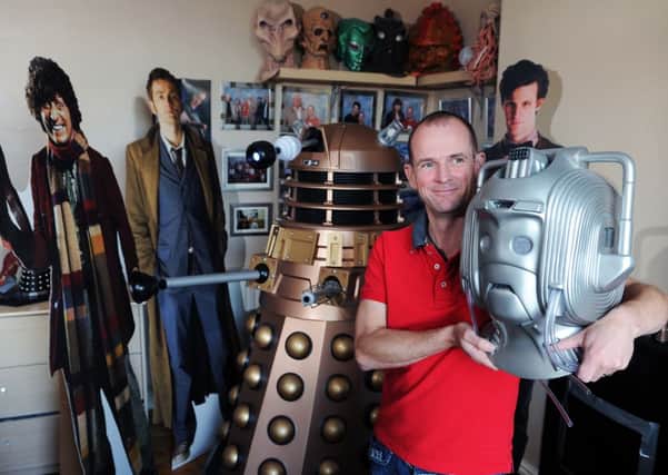 Doctor Who super fan David Knills