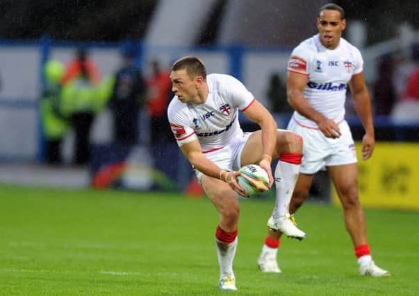 ONE GAME AT A TIME: England's Kevin Sinfield expects a tough French test on Saturday night. Picture: Steve Riding.
