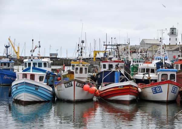 The Scarborough fishing fleet